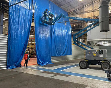 Lonas para Divisória de Galpão